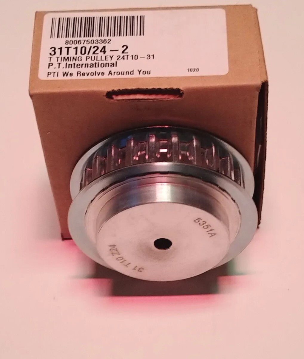 New. P.T. International 31T10/24-2 T TIMING PULLEY 24T10-31