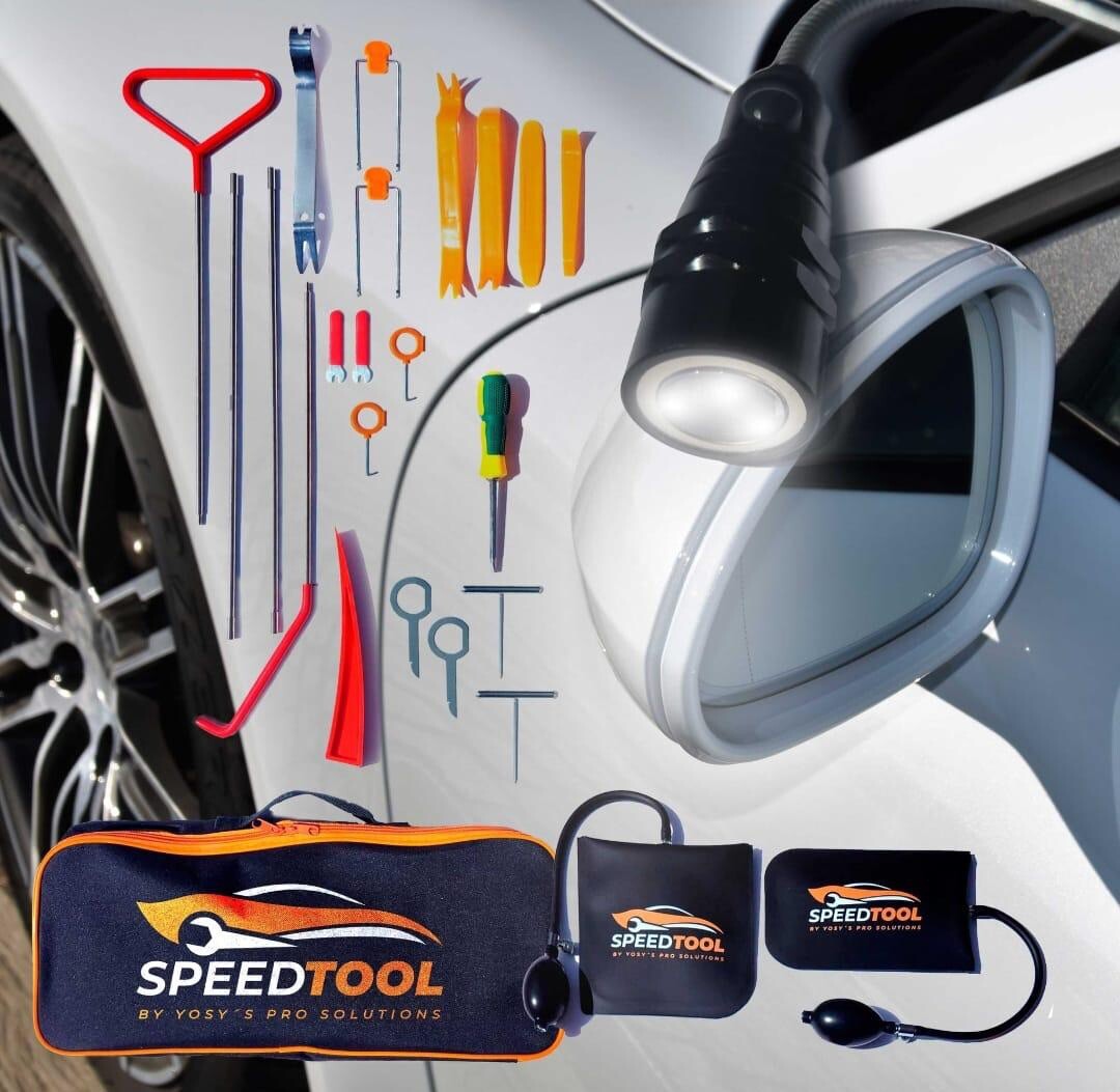 Kit Para Abrir Puerta De Auto Carro, Completo 20 Pc Profesional Long Reach Tools