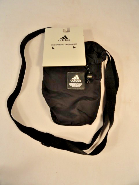 NEW with TAGS - Black Adidas Hydration 2 Crossbody Bag - Fits 32 oz Bottle Handy