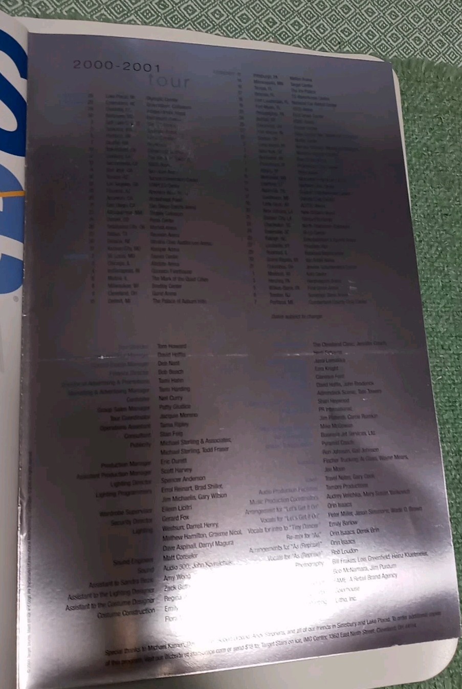 Scott Hamilton Commemorative Issue Program Stars On Ice 2000 – 2001