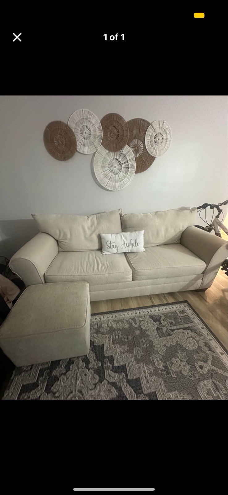 Pull out Couch And Love seat