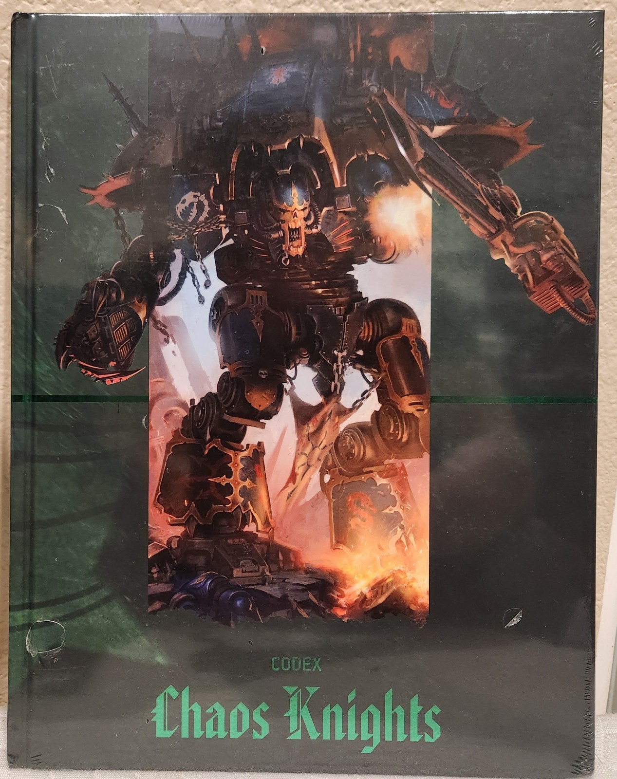 Games Workshop Warhammer 40k 10th Edition Chaos Knights Collector's Codex