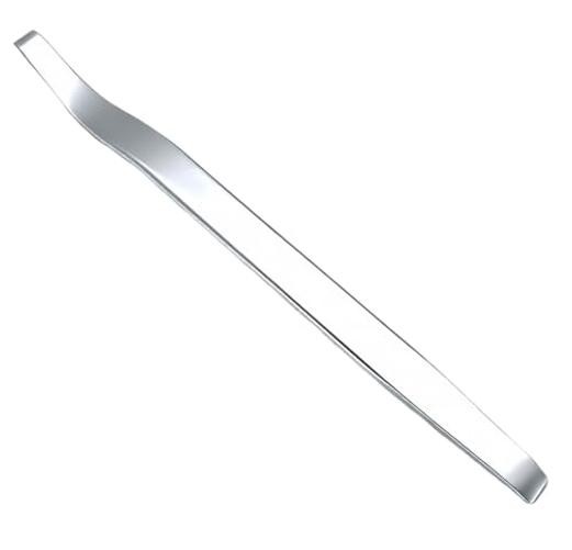 5" Curved Tire Iron,Motorcycle Tire Lever Iron Spoon Pry Bar Tire 1 silver