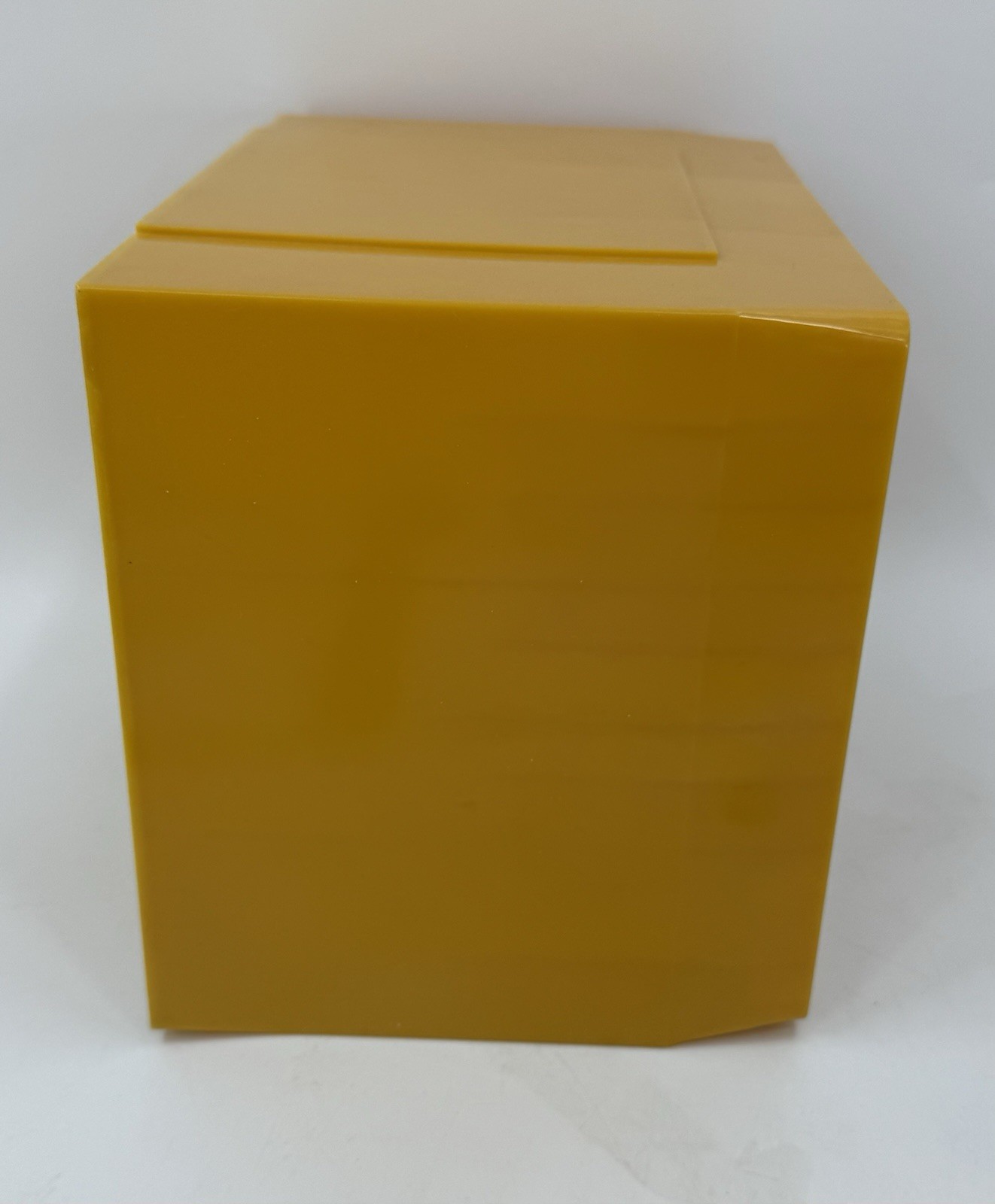 Akro-Mils Storage Bin 10 Drawer Organizer Cabinet Gold Plastic *Missing 1 Drawer