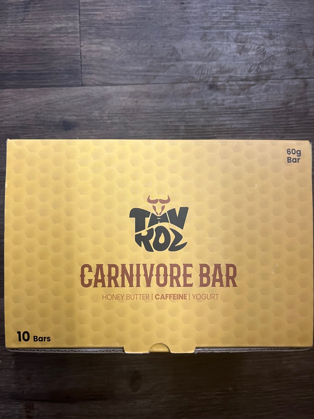 2 Pack - 10 Carnivore Bars Each HoneyButter 14GProtein 70mgCaffeine, Exp: 2041