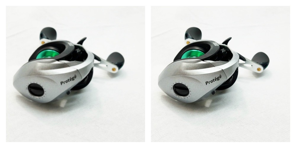 NEW, SET OF TWO REELS, ZEBCO PROTEGE REEL, LEFT HANDED, CRAPPIE REEL/TROLLING
