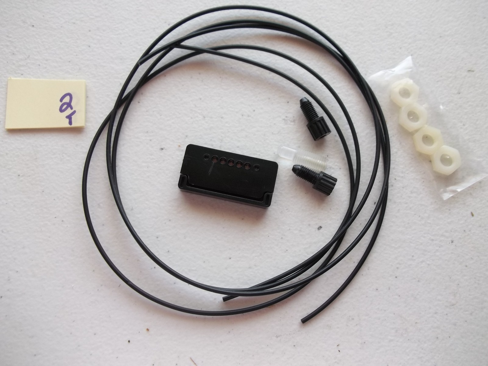 PEPPERL FUCHS 453618 FEF-PLT1-L2 CABLE OPTIC W/ LENS  MICRO SWITCH (175-1)