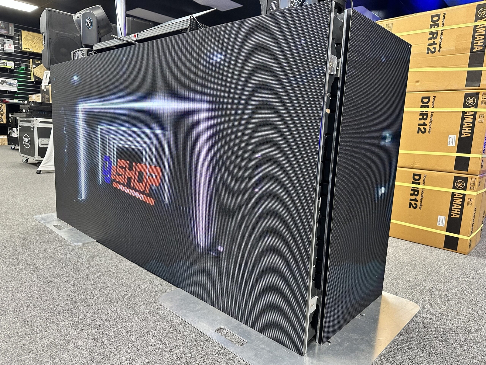 Video Wall LED DJ BOOTH FACADE