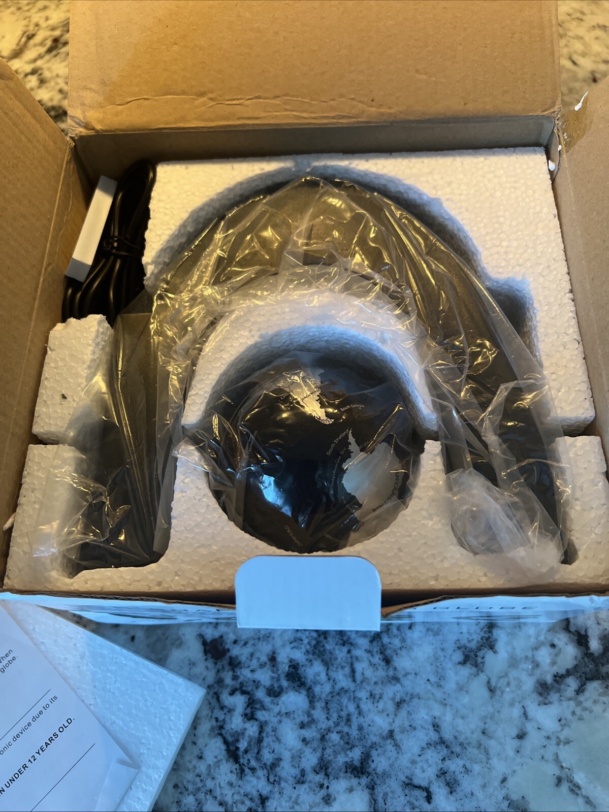 Magnetic Floating Levitation Globe Black!🔥