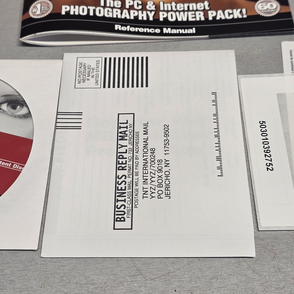 PhotoSuite III Platinum Edition PC Software CD w/ Manual Inserts