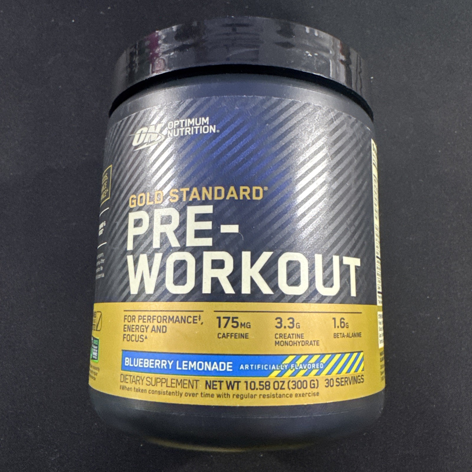 Lot of 2-Optimum Nutrition PreWorkout BlueberryLemonade 30 Serving EXP 9/27