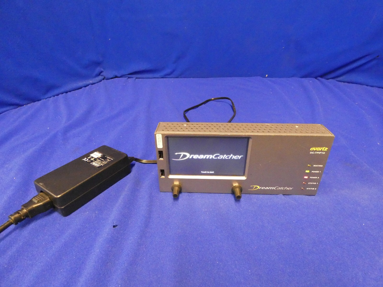Evertz DC-TPIP10 DreamCatcher Touch Screen Panel w/1 Evertz Power Supply