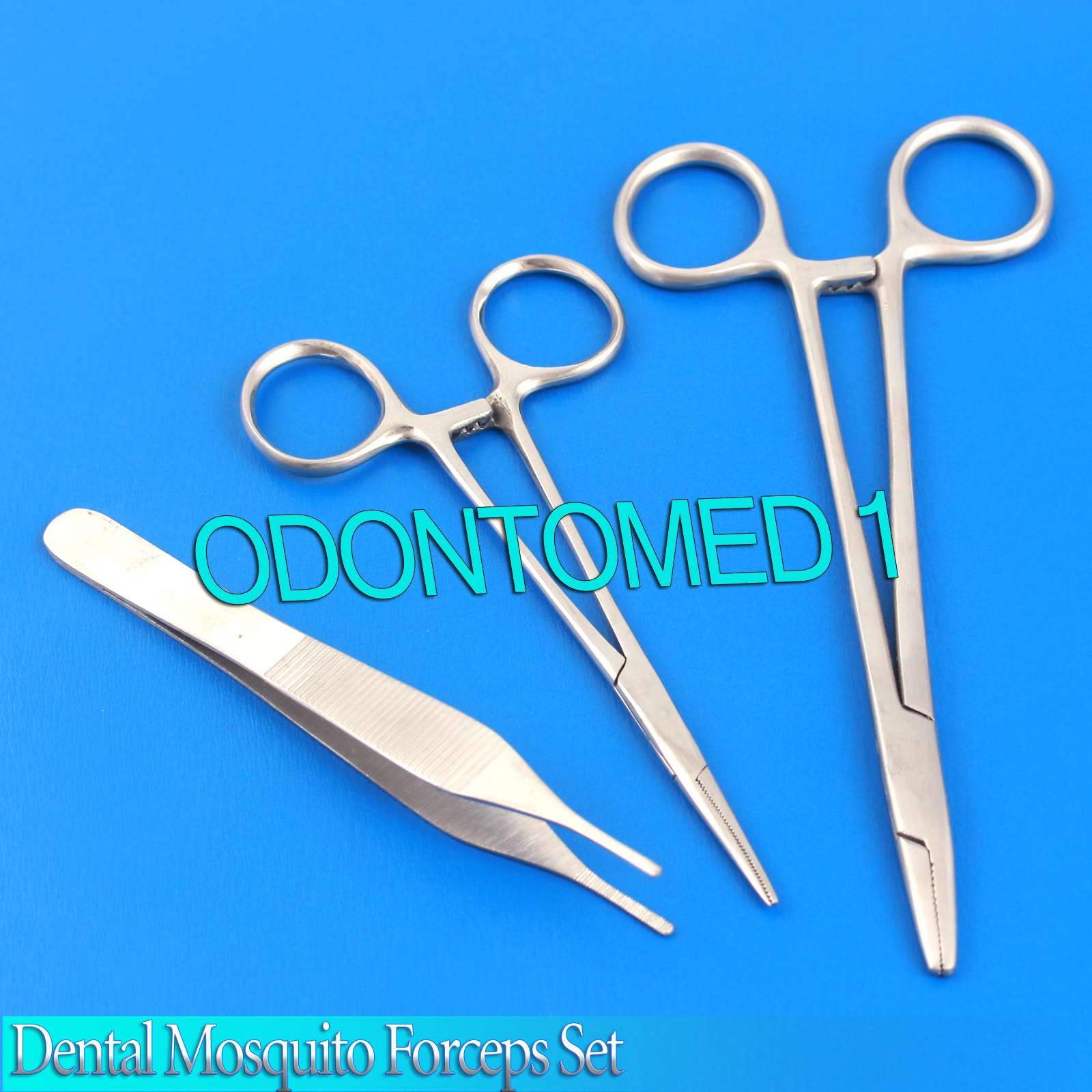 Dental Artery Hemostatic Mosquito Forceps Adson Pliers Mayo Hegar Needle Holder