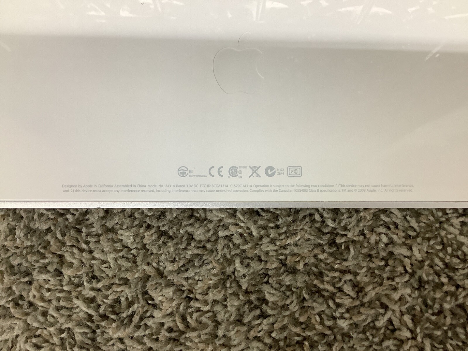 Apple Wireless Keyboard A1314