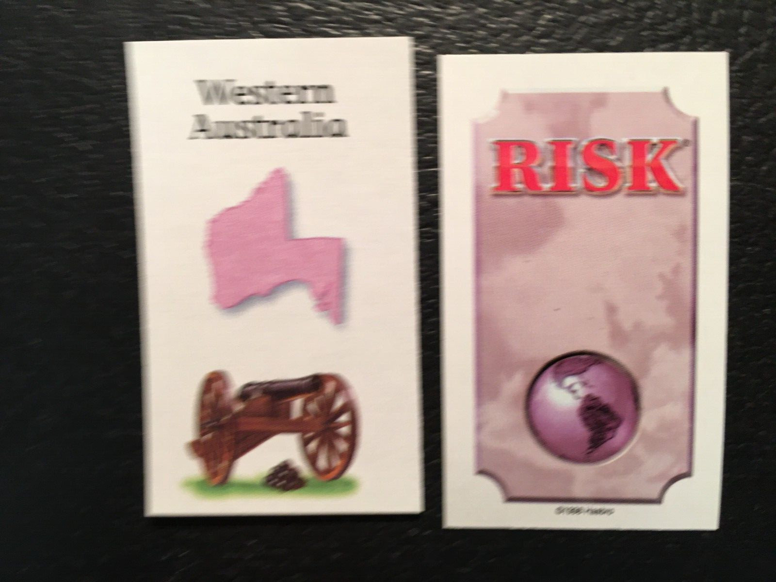 Risk   1998   WESTERN AUSTRALIA     TERRITORY CARD      HASBRO