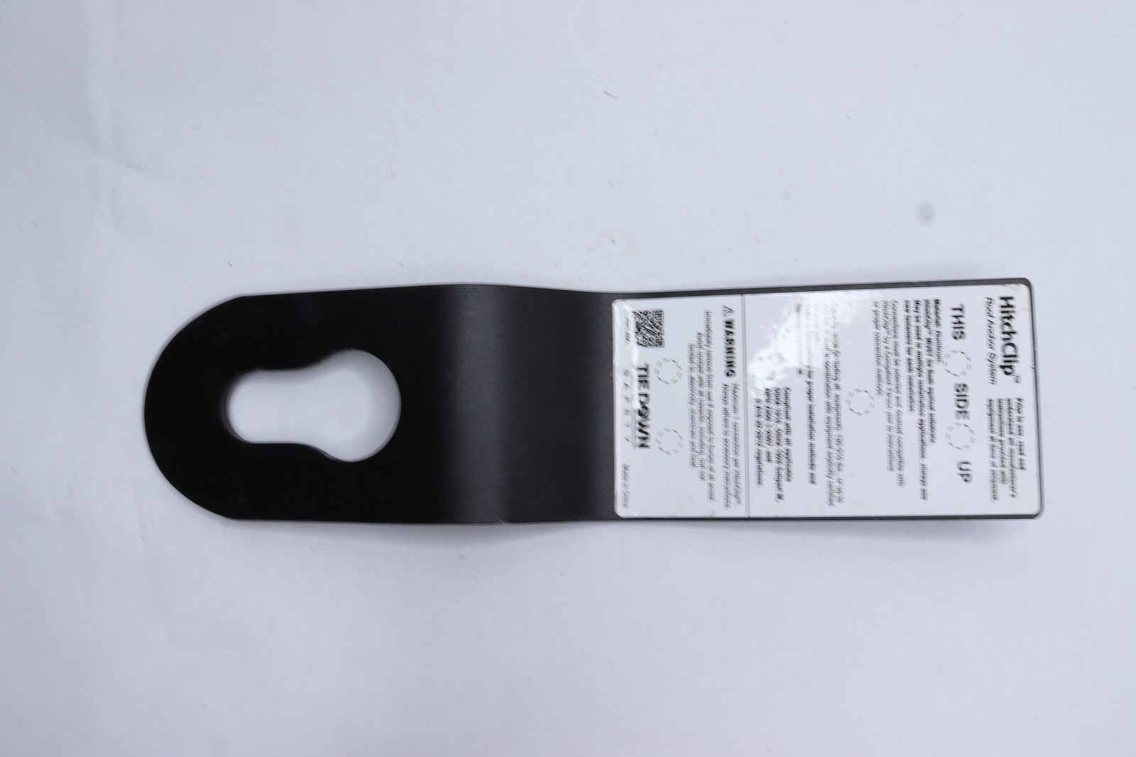 Tie Down Safety HitchClip Residential Anchor Black