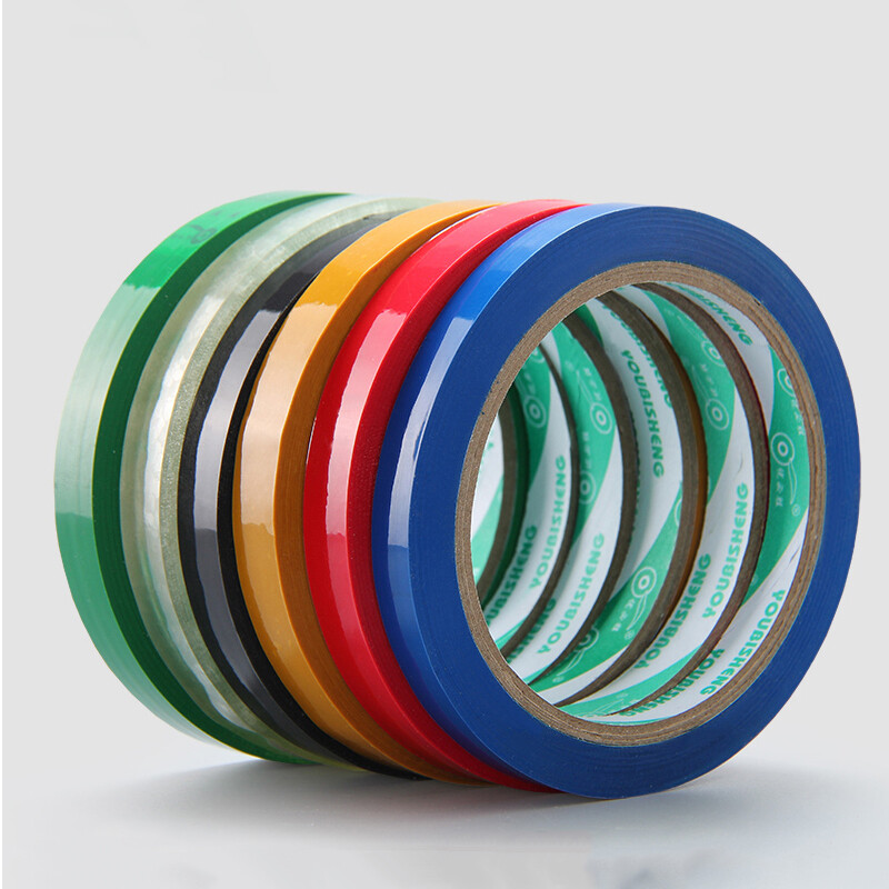 10-20mm x50m Strong Vinyl Sealing Coloured Tape|Butcher/Neck Sealer/Food Bag/PVC