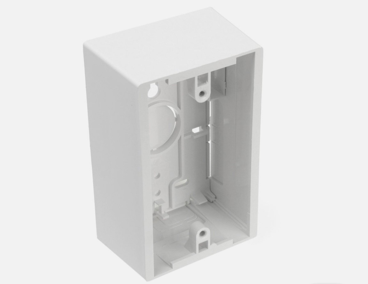 (10) Leviton Boxes Single/Gang White Plastic 1.45-Inch