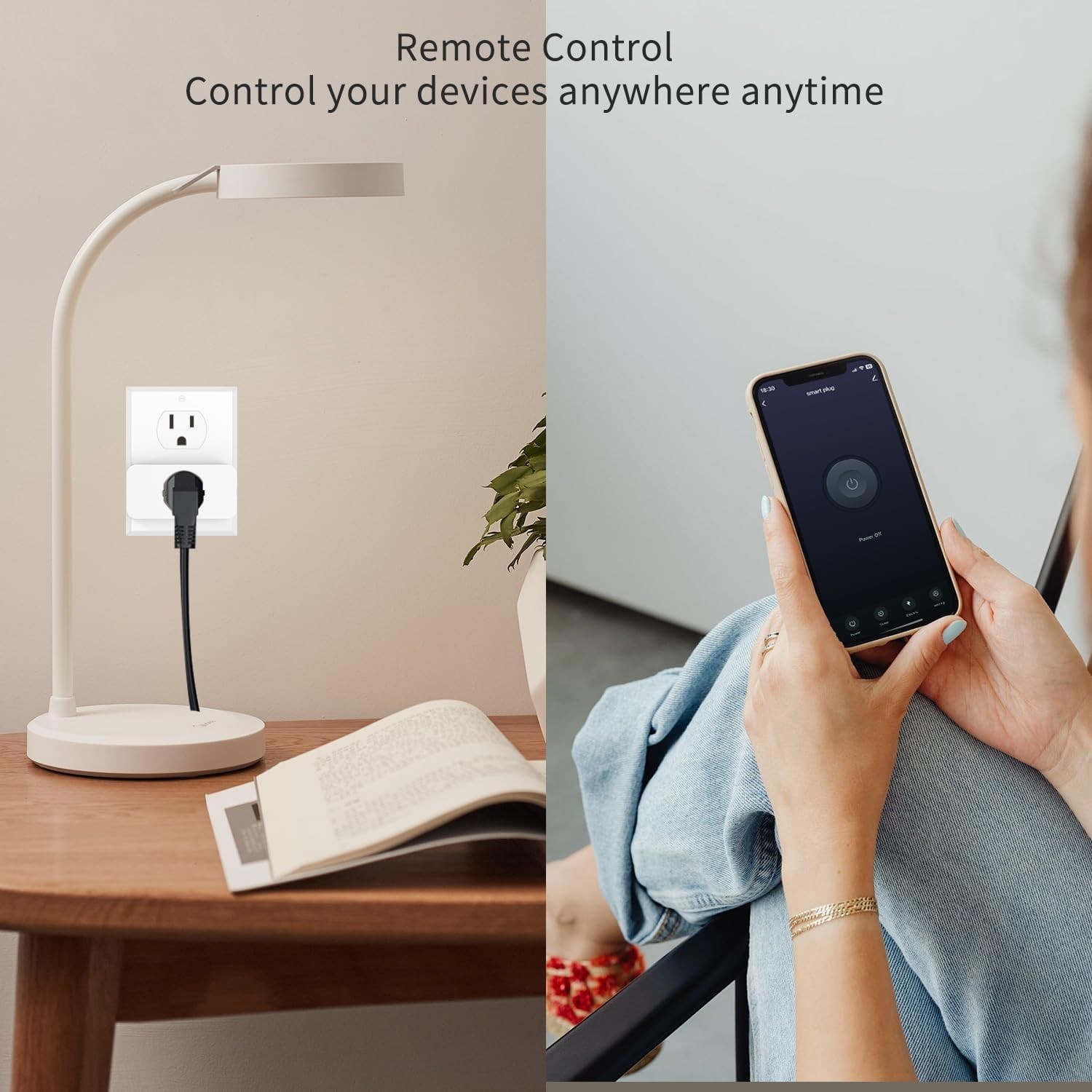 Smart Plug 4 Pack – & Certified WiFi Control for Energy Efficiency