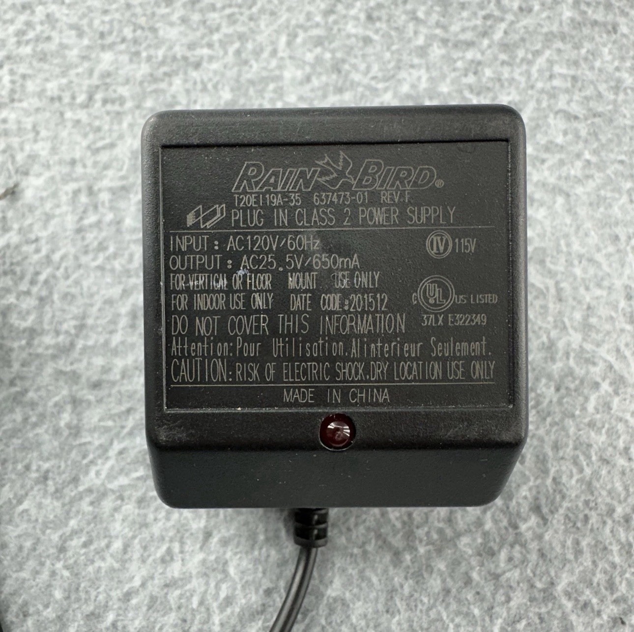 Rain Bird RZX41-120V 4-Zone Sprinkler Controller