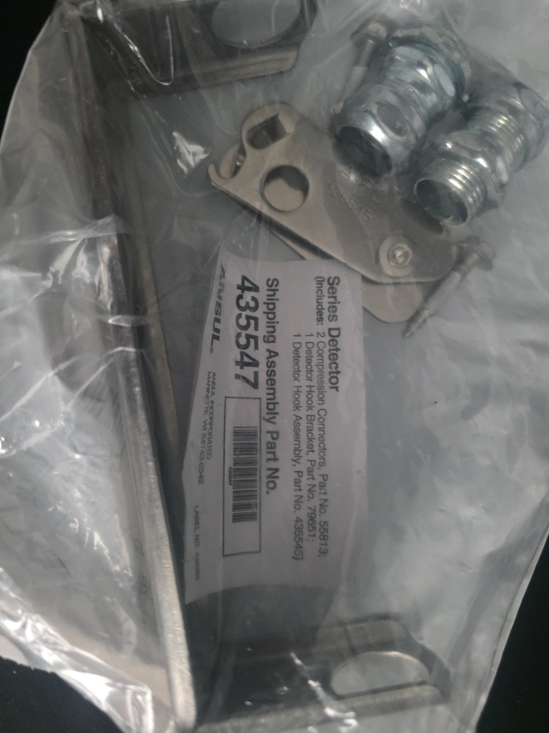 Ansul R-102 Series Detector Kit (Scissor Linkage) - 435547 - New