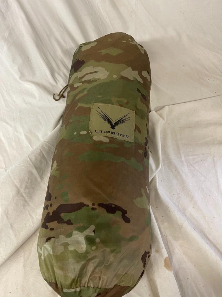 LiteFighter 1 Combat Tent: NEW Coyote 1-Person US Military Cold Weather Tent
