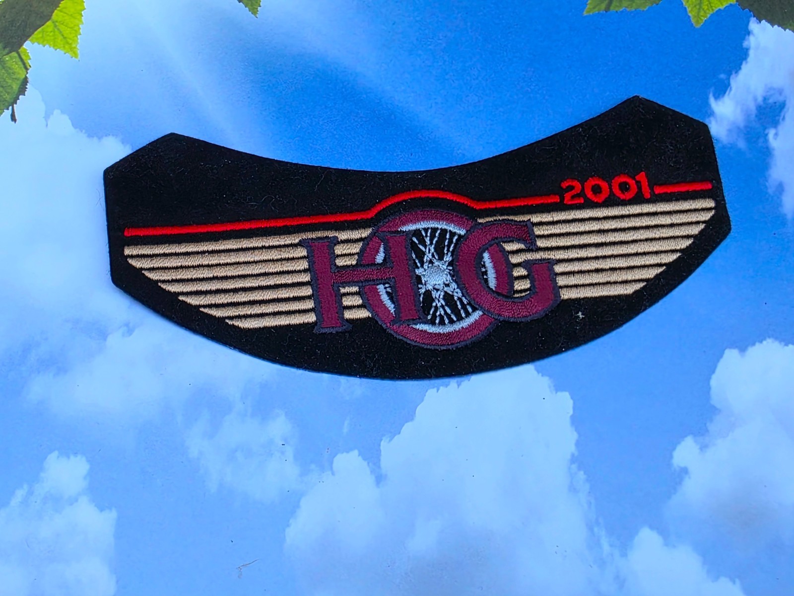 2001 HOG Membership Rocker Patch HARLEY DAVIDSON OWNERS GROUP