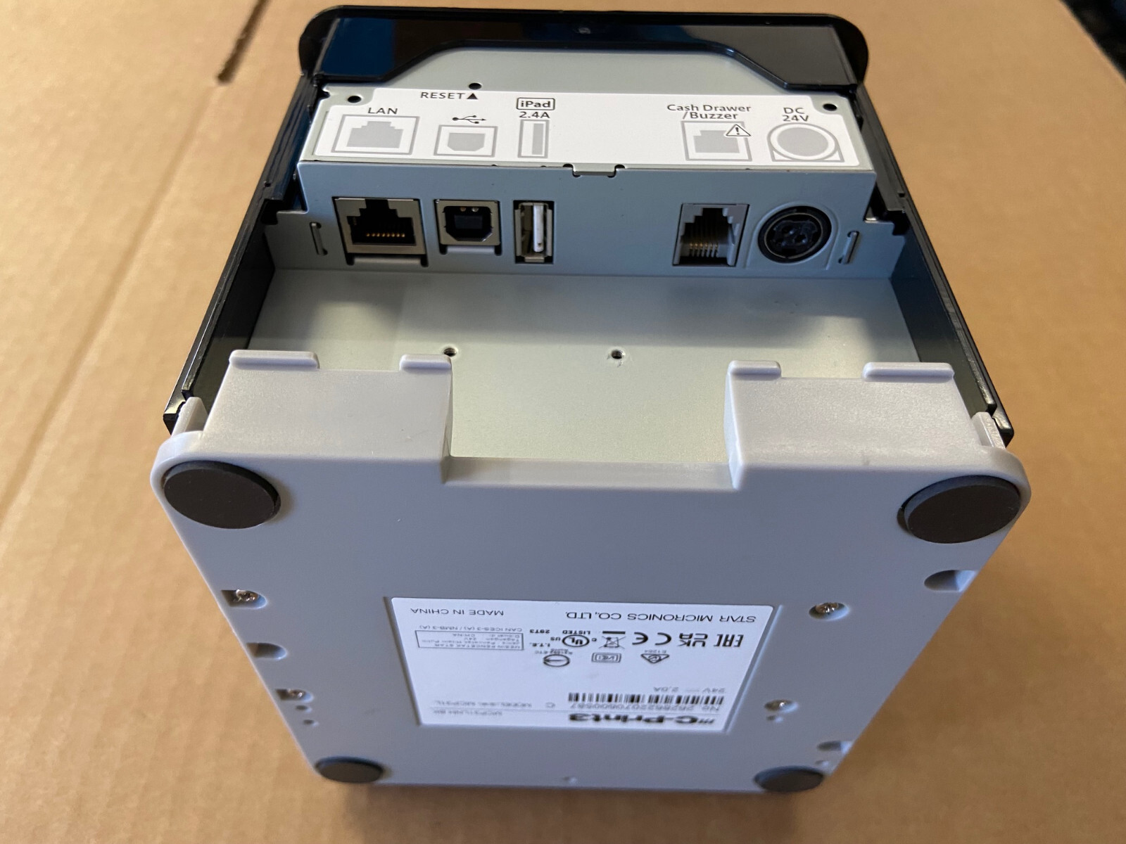 Star Micronics mC-Print3 MCP31L Printer MCP31LNH Ethernet LAN Square Uber Eats