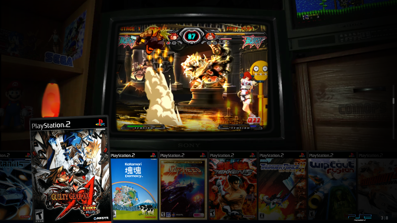 Retro-games system