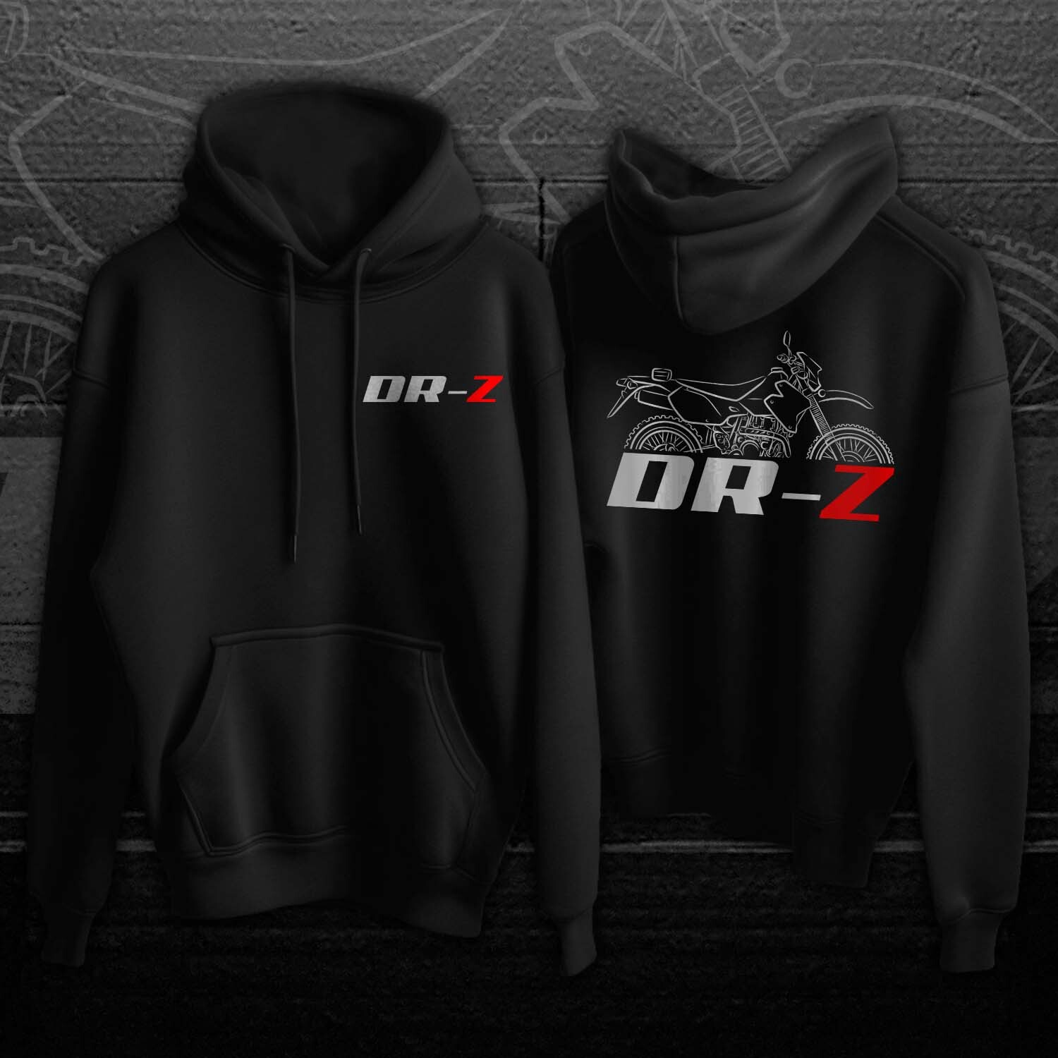 for Suzuki DRZ 400 Motorcycle Hoodie for Riders