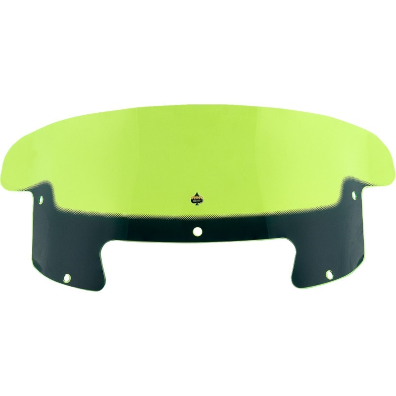 Klock Werks KWW-04-0621 Kolor Flare Windshield - 8in. - Green Ice Green
