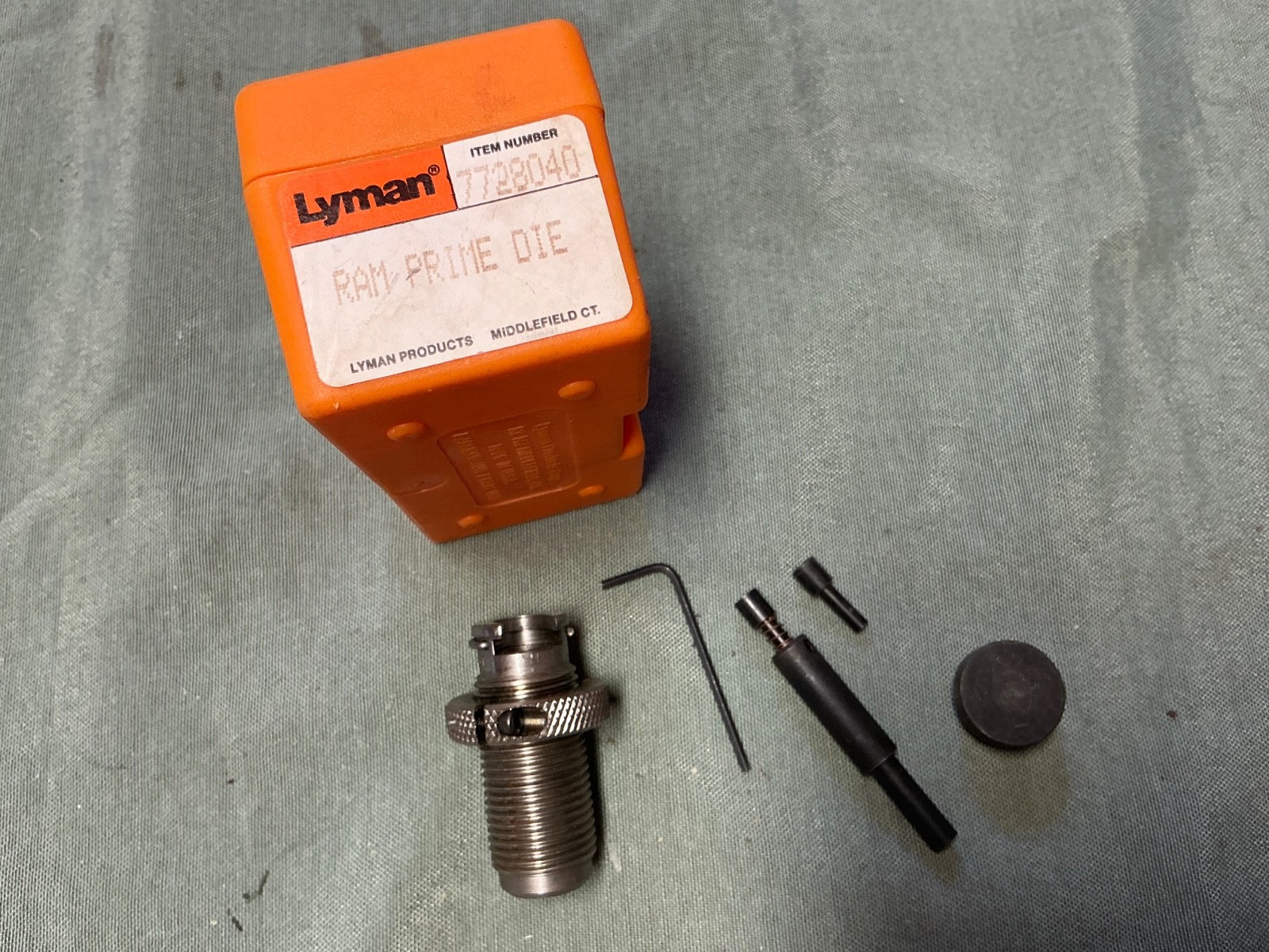 Lyman Press mounted priming die, US Made, Very Light Use