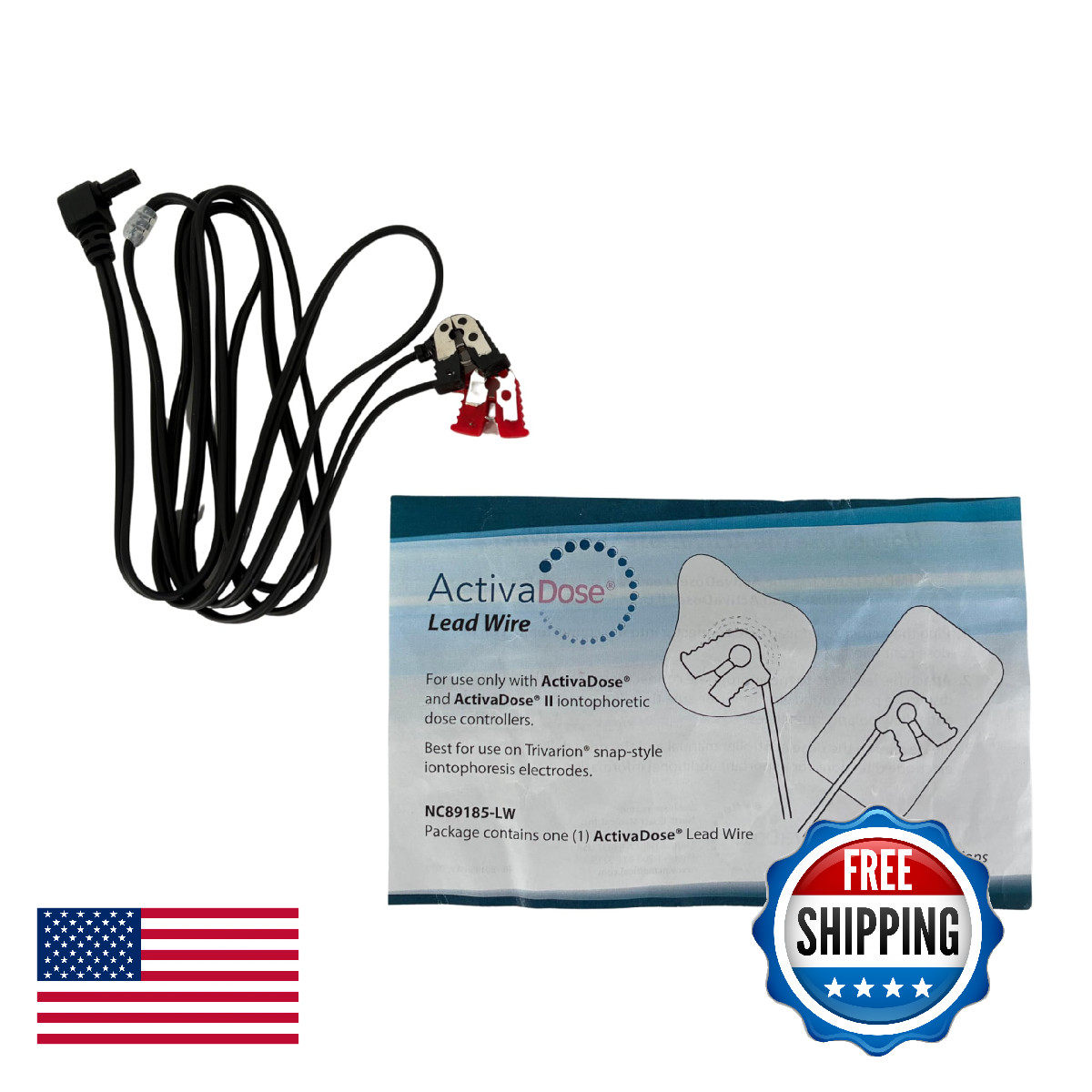 Activatek Activadose Ii Device Replacement Lead Wires 59030