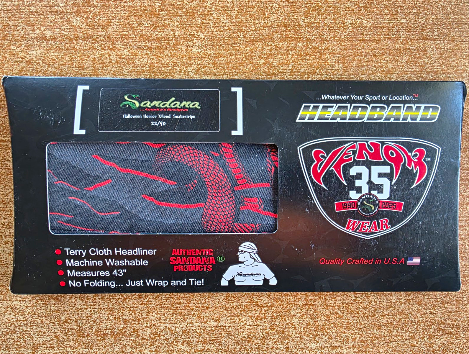 Sandana Halloween Horror "Blood" snake stripe
