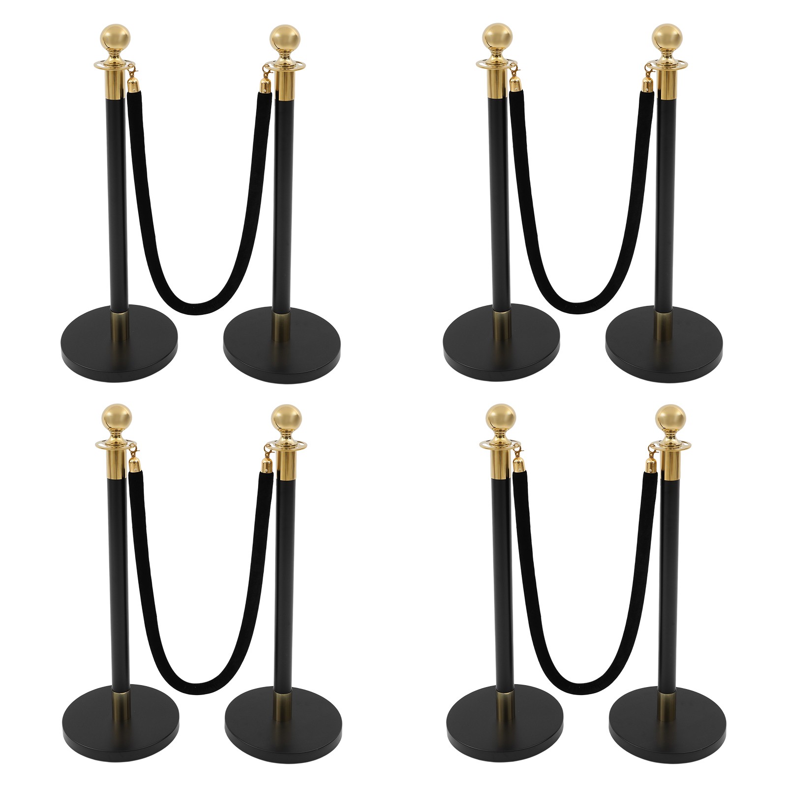 Stanchion Posts, Crowd Control Barriers, Stanchion Post with Ball Top