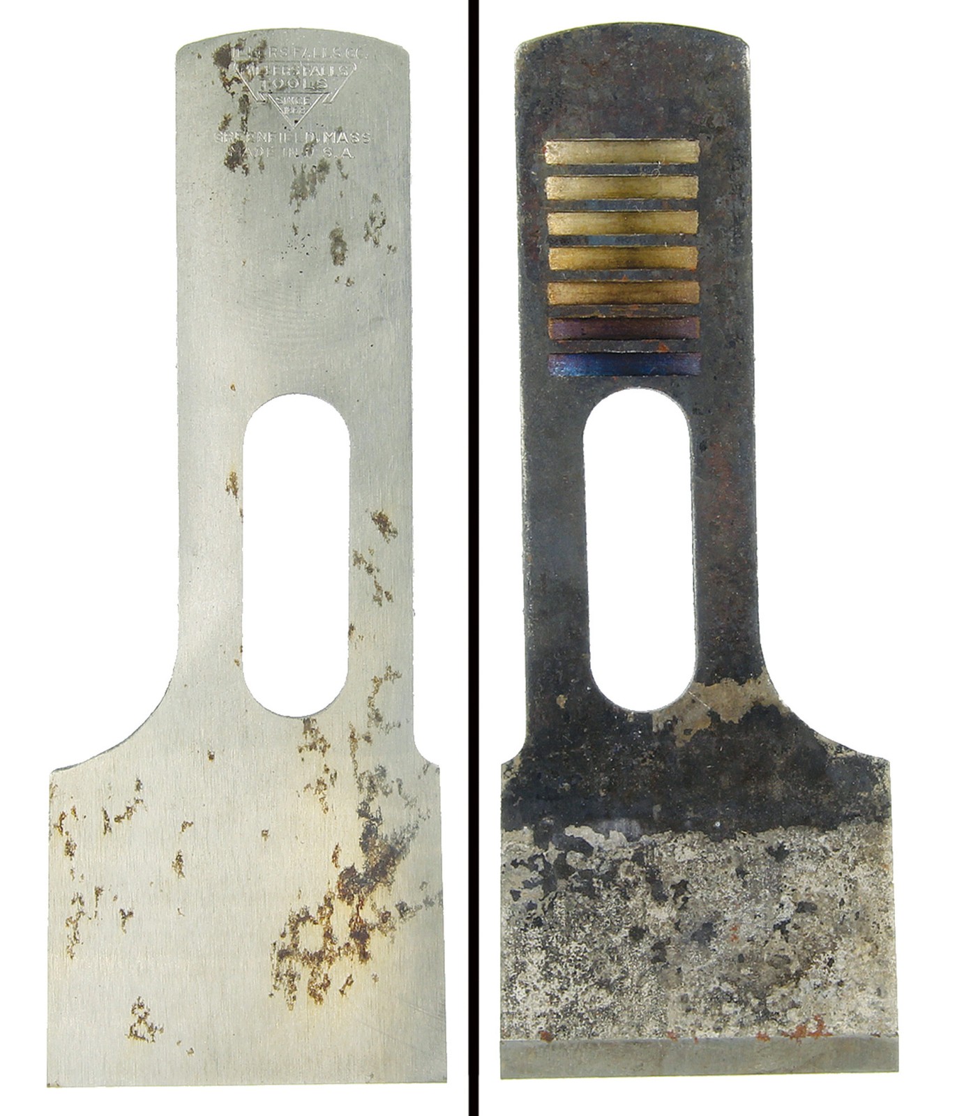 Orig. Cutting iron for Millers Falls No. 85 Rabbet/Filletster Plane-mjdtoolparts