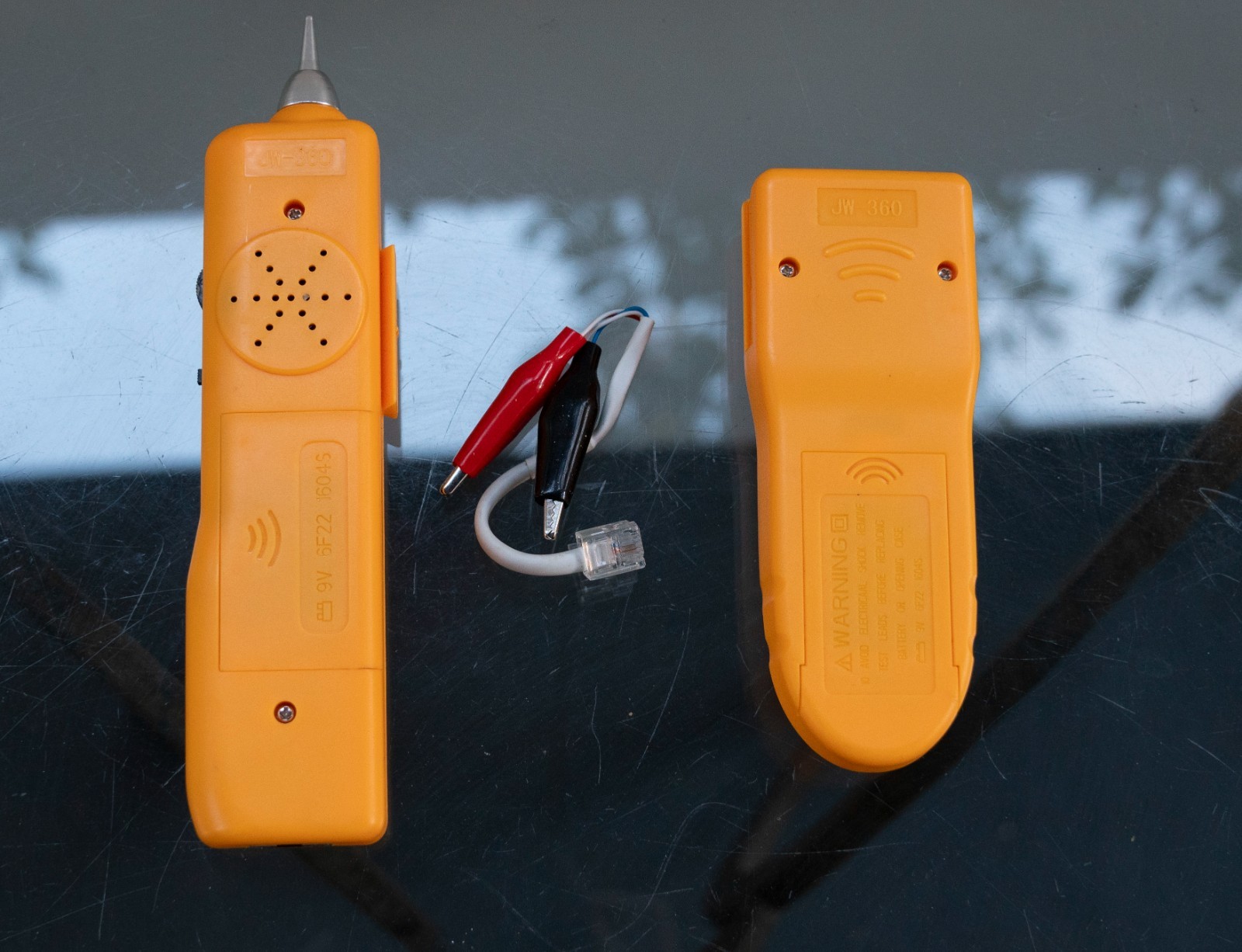 Yellow RJ45 RJ11 Multi-purpose Wire Tracker - Telephone Network Wire Lan Cable