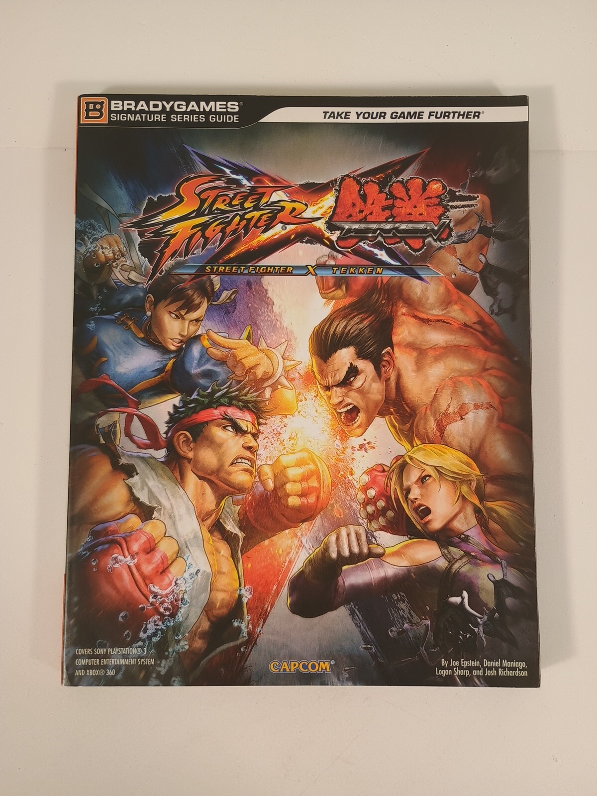 Street Fighter X Tekken Official Strategy Guide Brady Capcom