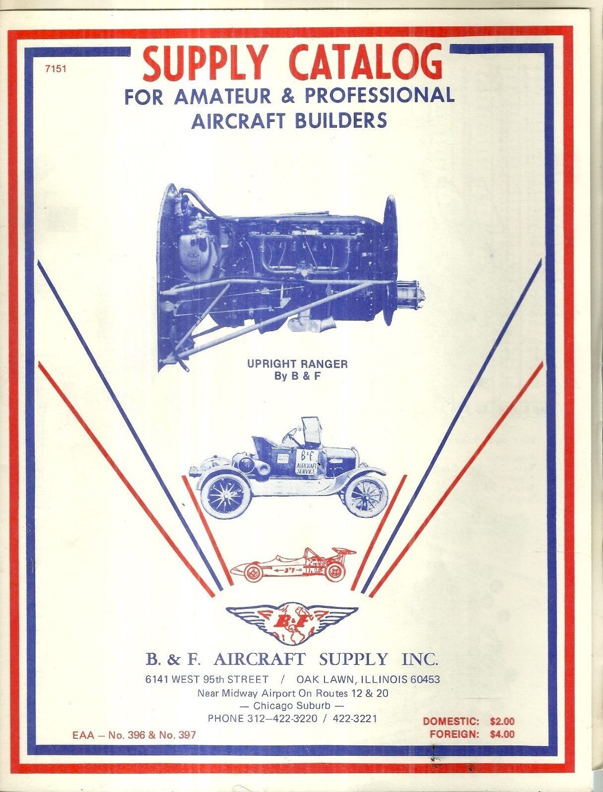 Supply Catalog for Amateur and Professional Aircraft Builders Airplanes
