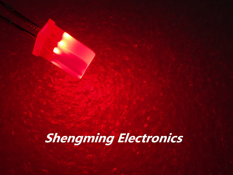 1000PCS 2x5x7 Red Color Diffused Led 1.9~2.3V 200mcd 120deg 2*5*7 MM