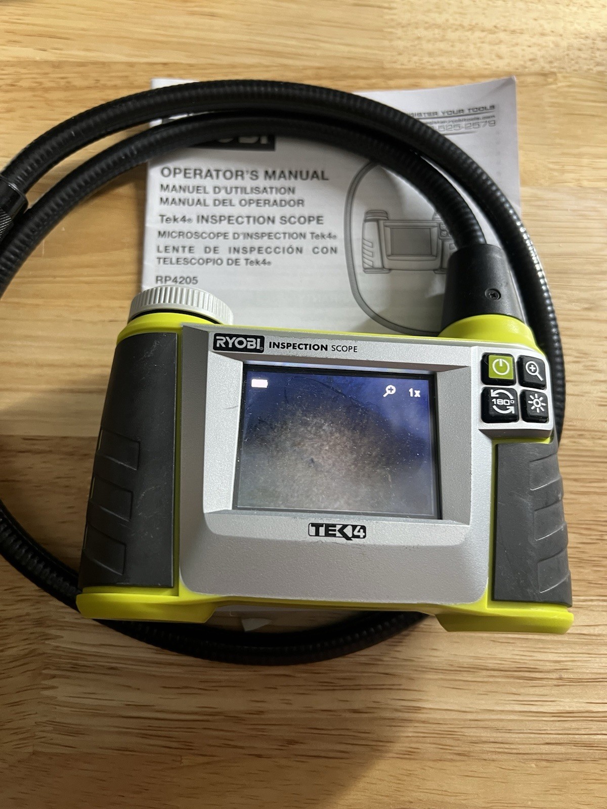 Ryobi TEK4 4V Digital Inspection Scope (RP4205)
