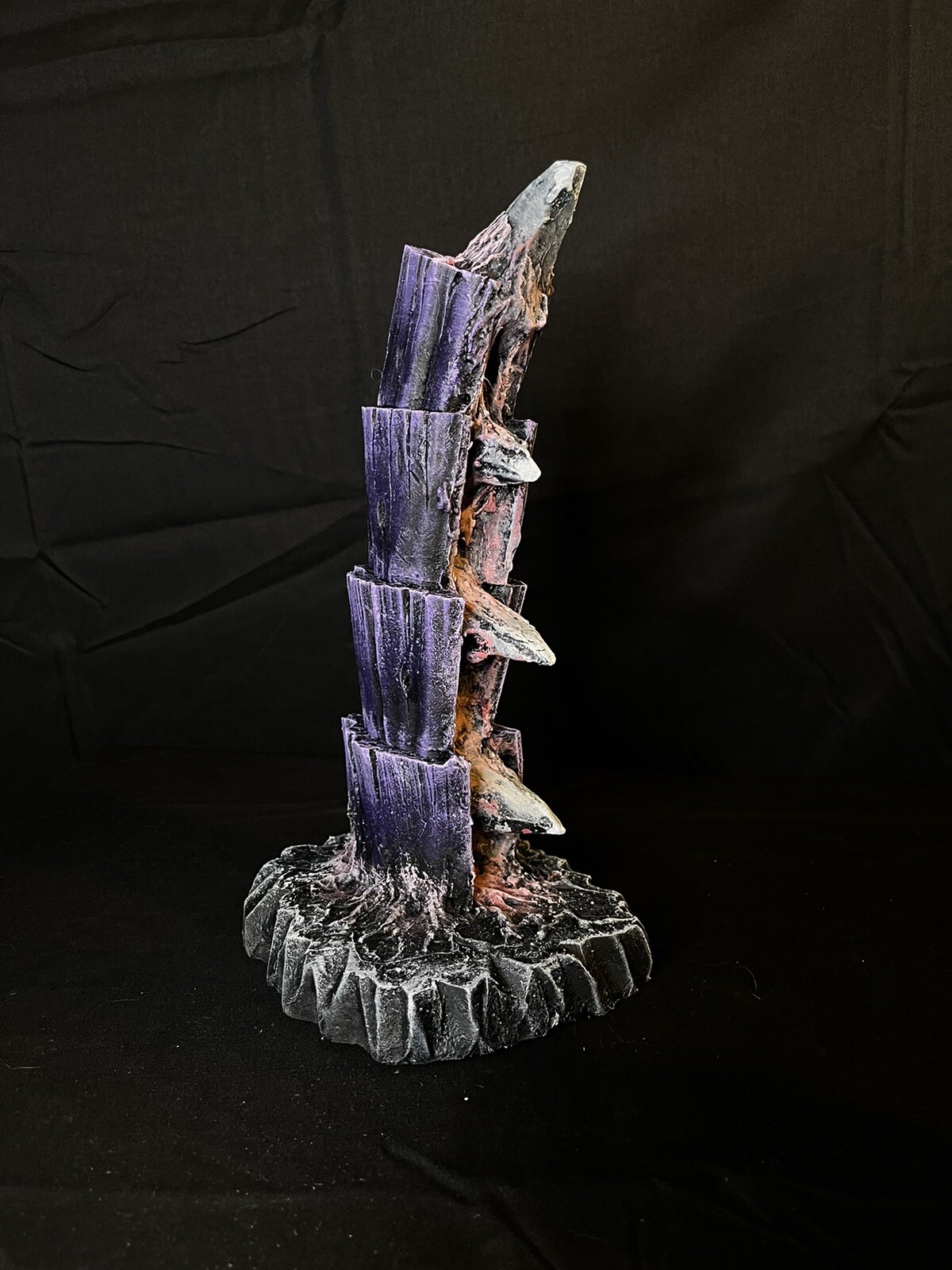 Alien Wargaming Terrain Compatible With Warhammer 40K Fully Painted Set