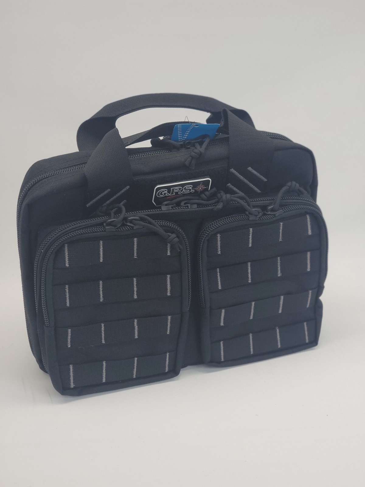 GPS Tactical Quad Pistol Case (GPS-T1311PCB) Black
