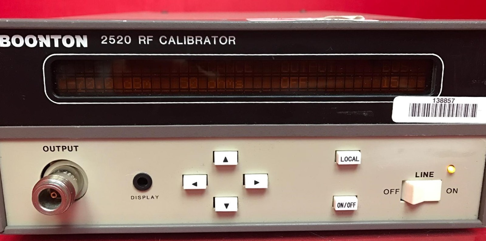 BOONTON 2520 RF CALIBRATOR S/N 26302AD