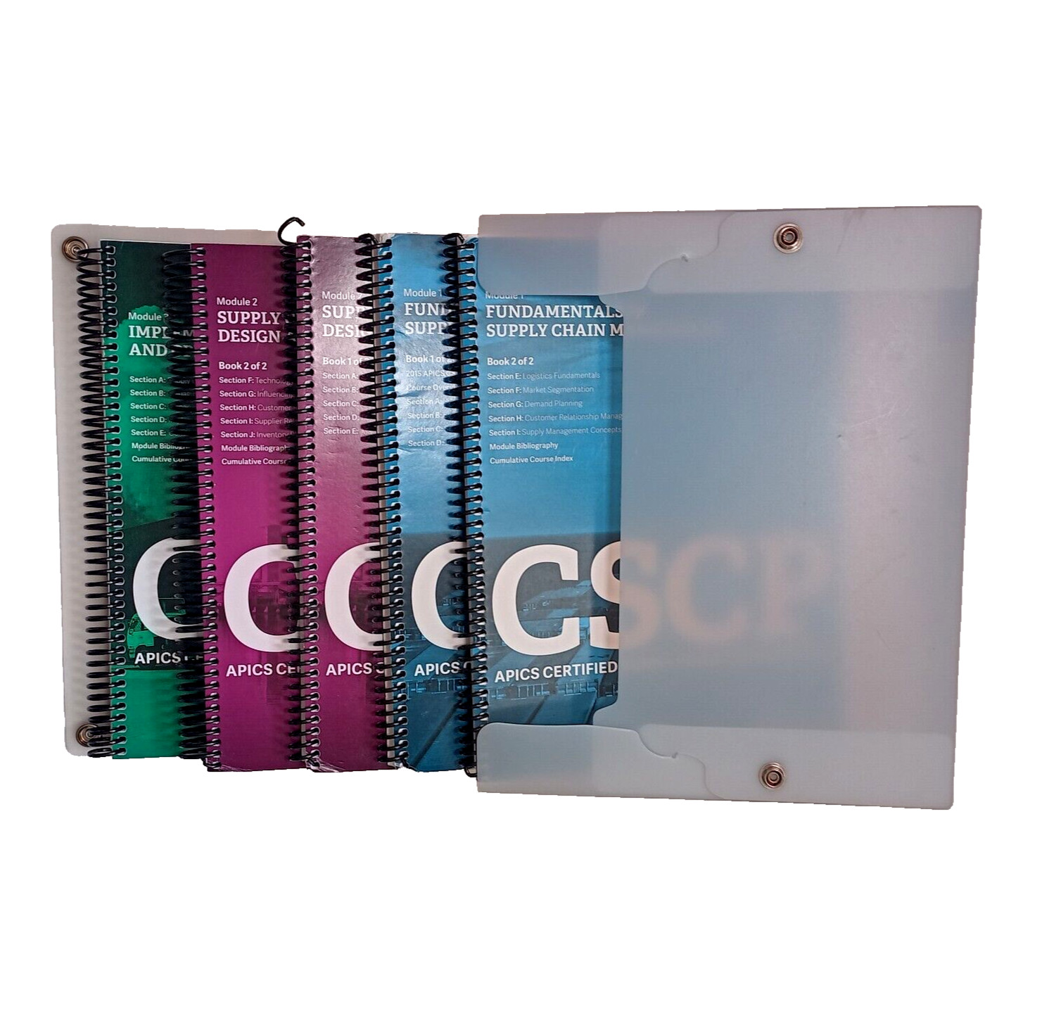 CSCP APICS 2015 Version 3.3 5 Books 1, 2 & 3 Certified Supply Chain Professional