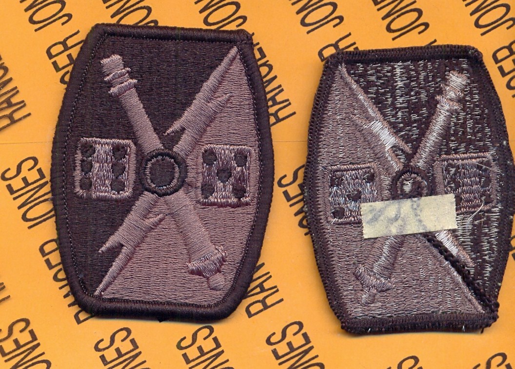 65th FA Field Artillery Fires Brigade ACU No Hook uniform patch