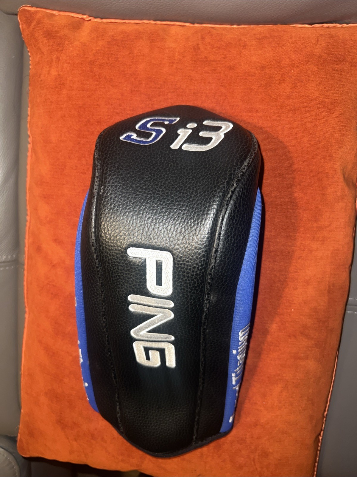 Ping Si3 Driver Headcover Black Blue