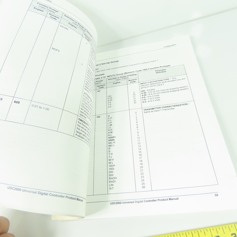 Honeywell UDC2500 Universal Digital Controller Product Manual