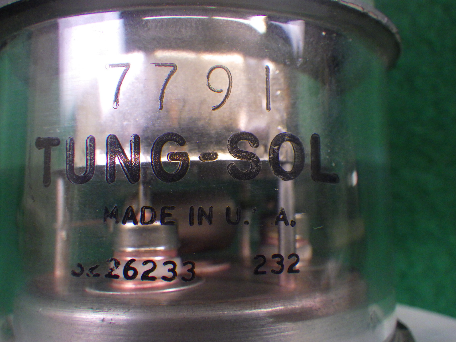 Vintage radio/electronics Tung Sol 7791 high voltage hydrogen diode