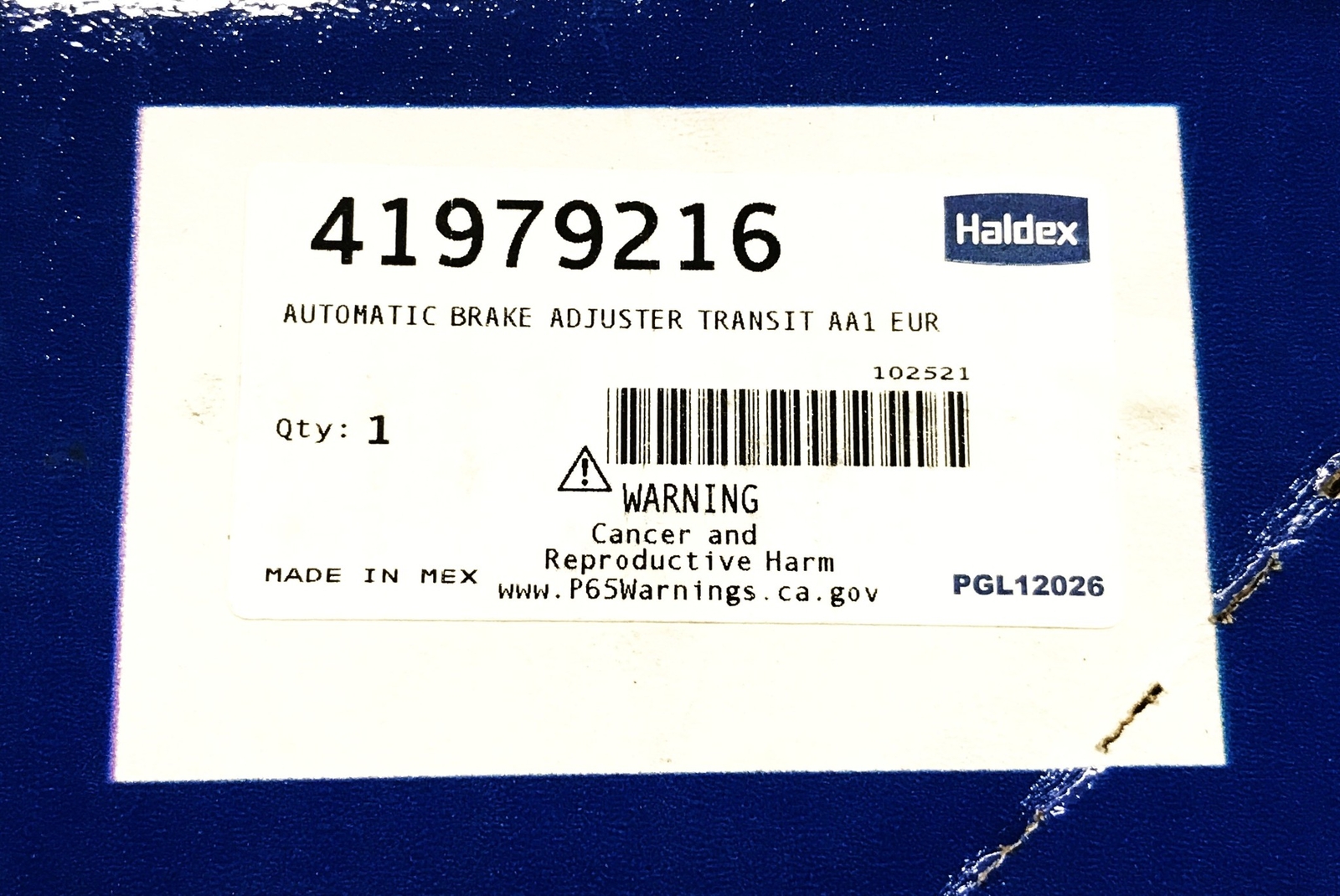 Haldex Automatic Brake Slack Adjuster 41979216 NOS